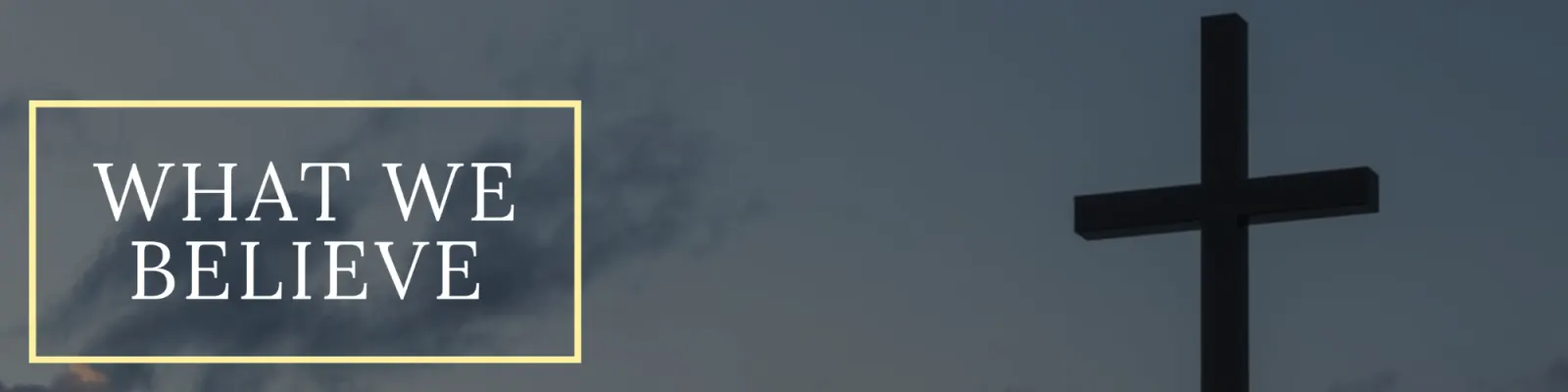 What we believe
